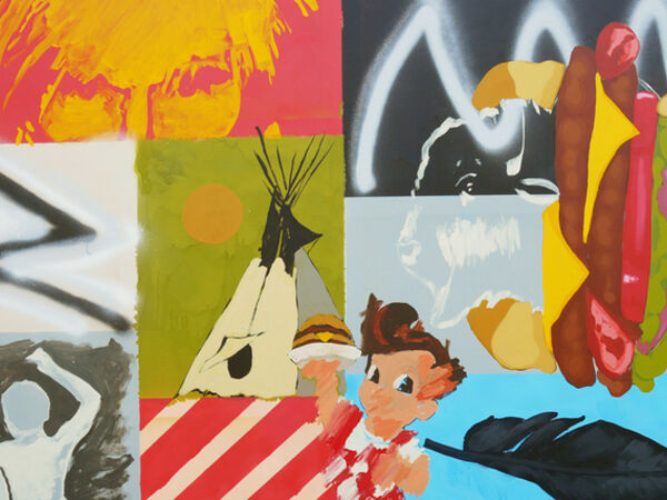Cover image for FRANK BUFFALO HYDE / META PAINTINGS