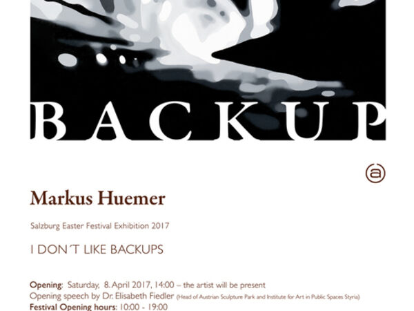 Cover image for Markus Huemer - I DON`T LIKE BACKUPS