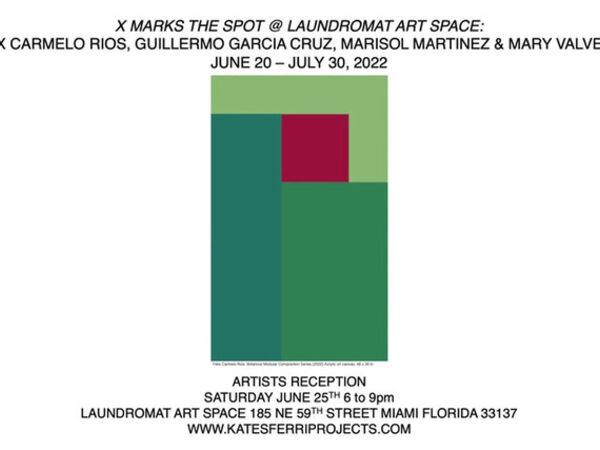 Cover image for X MARKS THE SPOT @ LAUNDROMAT ART SPACE