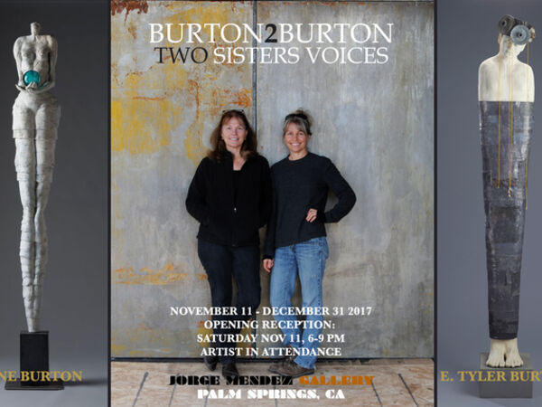 Cover image for BURTON2BURTON, TWO SISTERS VOICES