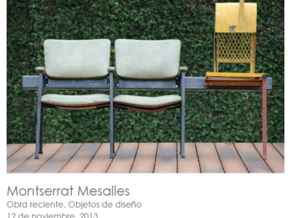 Cover image for Montserrat Mesalles : obras reciente y objetos de diseño