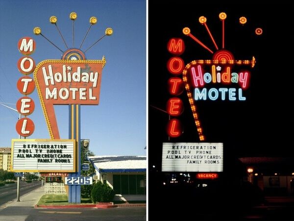 Cover image for American Neon Signs by Day & Night