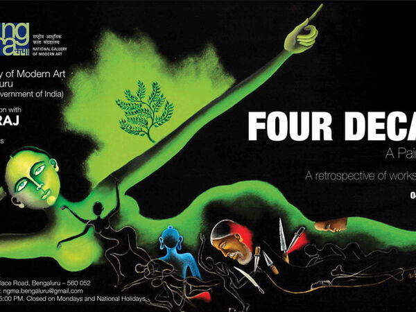 Cover image for Four Decades: A painter's journey