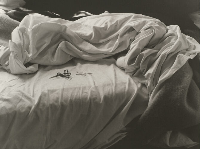 Unmade Bed by Imogen Cunningham