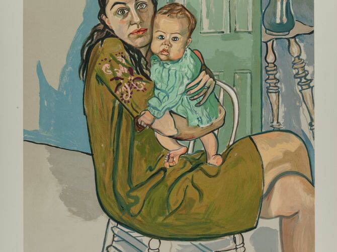 Mother and Child by Alice Neel