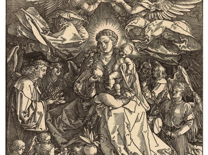 Virgin Mary by Albrecht Dürer