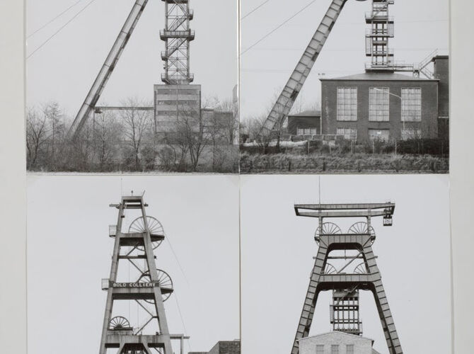 Winding Towers by Bernd and Hilla Becher