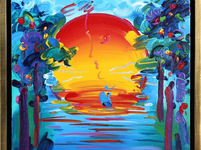 Sun by Peter Max
