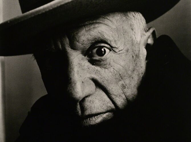 Pablo Picasso by Irving Penn