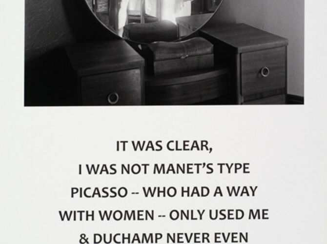 Not Manet’s Type by Carrie Mae Weems