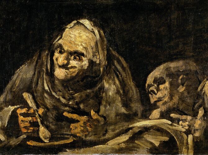 Black Paintings by Francisco de Goya
