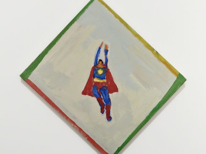 Superman by Katherine Bradford