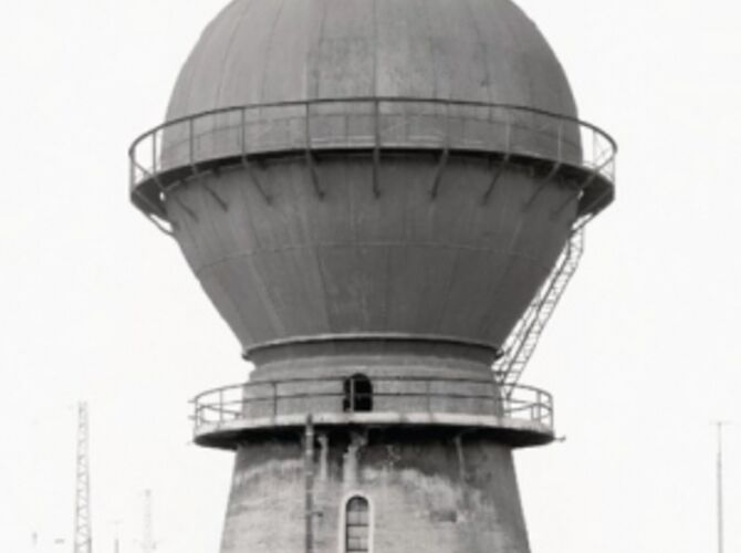 Water Towers by Bernd and Hilla Becher