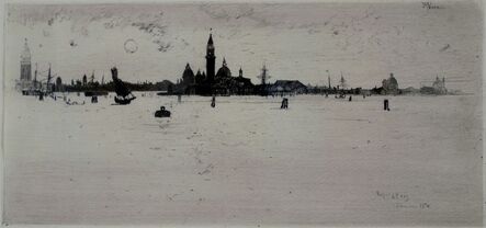 Joseph Pennell, ‘Lagoon, Venice’, 1883
