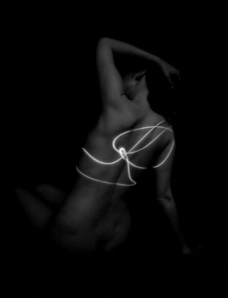Erich Hartmann, ‘Laser Light/ nude ’, 1978