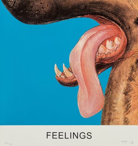John Baldessari, ‘Double Play: Feelings, from Artists for Obama’, 2012