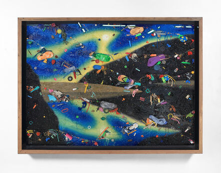 Ashley Bickerton, ‘Flotsam Painting (Large Size)’, 2019