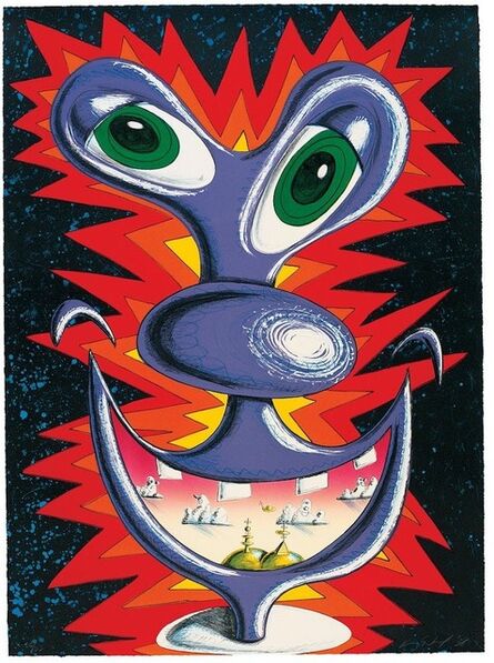 Kenny Scharf, ‘Beauty From Within’, 1998