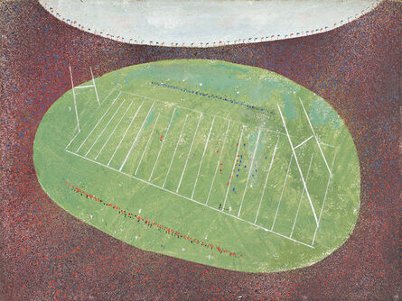 Charles Green Shaw, ‘Yale vs. Harvard Football’, 1944