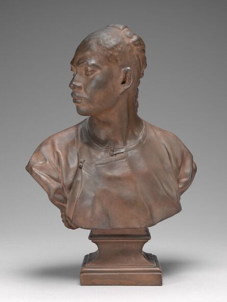 Jean-Baptiste Carpeaux, ‘Bust of a Chinese Man’, model c. 1872