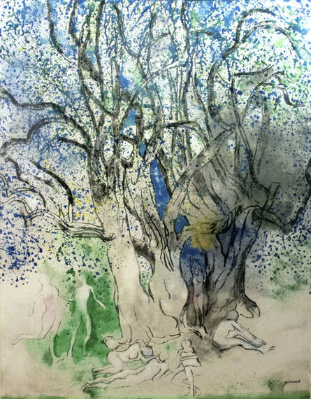 Paul Guiramand, ‘Trees of Antibes (Les Arbes d'Antibes)’, ca. 1974