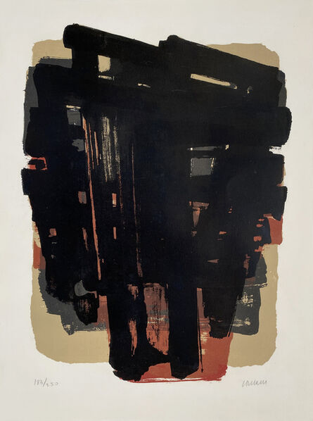 Pierre Soulages, ‘Lithographie n° 8’, 1958