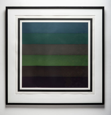Sol LeWitt, ‘Horizontal Bands, Colors Superimposed, Plate #03’, 1988