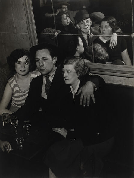 Brassaï, ‘Groupe joyeux au bal musette des Quatre-Saisons (A happy group at the Bal des Quatre-Saisons)’, 1932