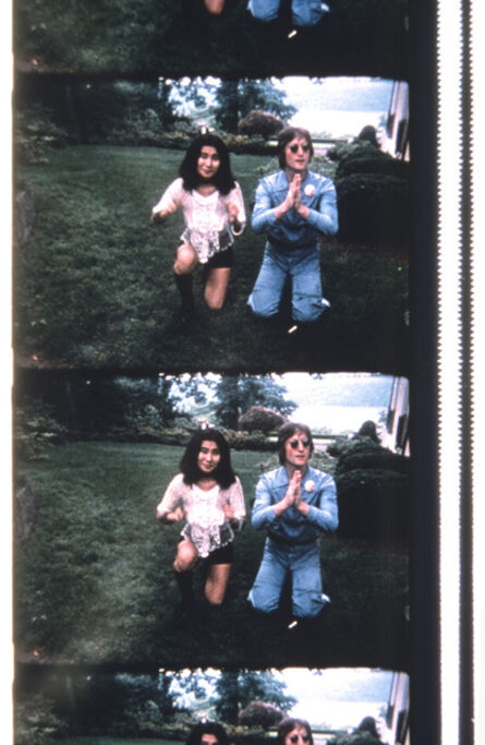 Jonas Mekas, ‘John & Yoko Posing for a Polaroid to be delivered to George Maciunas’, 2013