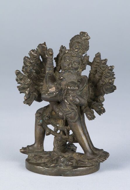‘Lotus Mandala Center Figure of Hevajra’, 12th century