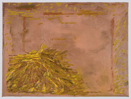 Jimbo Blachly, ‘Hay Painting-Rose interior’, 2020