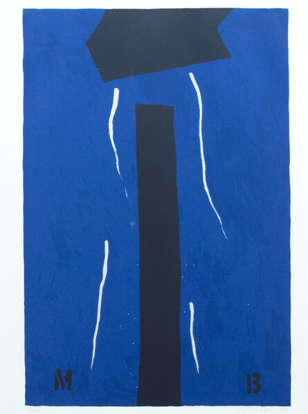Emerson Woelffer, ‘Blue Murder’, 1978