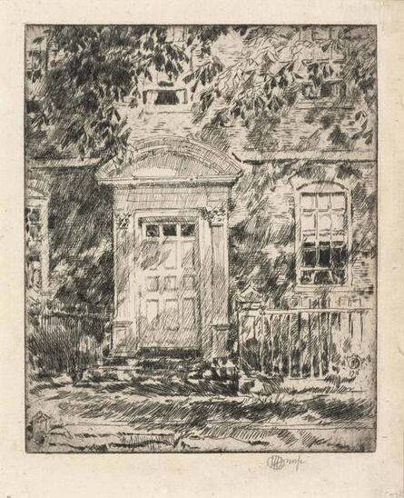 Childe Hassam, ‘PORTSMOUTH DOORWAY (C./C. 104)’, 1916