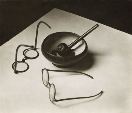 André Kertész, ‘Mondrian’s Glasses and Pipe, Paris’, 1926