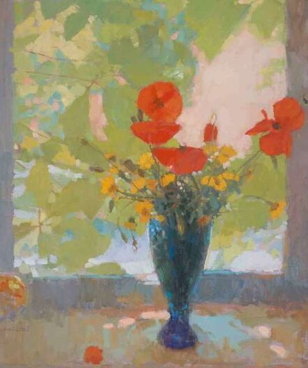 Nicholas Verrall, ‘Poppies by the Window’, 2018