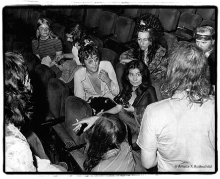 Amalie R. Rothschild, ‘John and Yoko at Fillmore East, June 5, 1971’, 1971