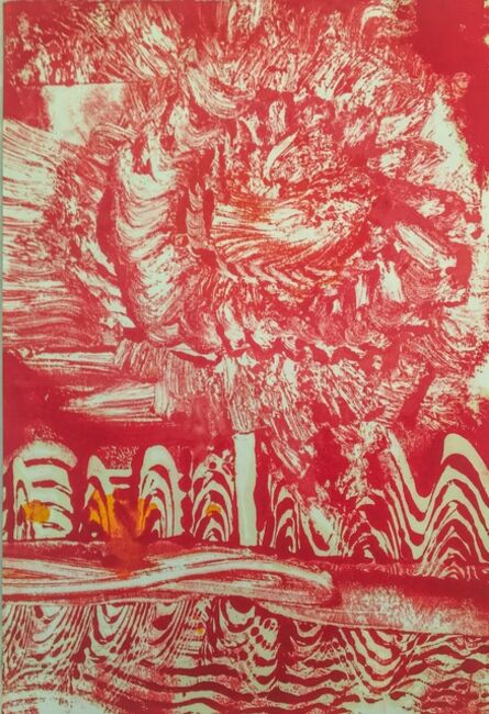 Catherine Howe, ‘Red Flower 2’, 2015