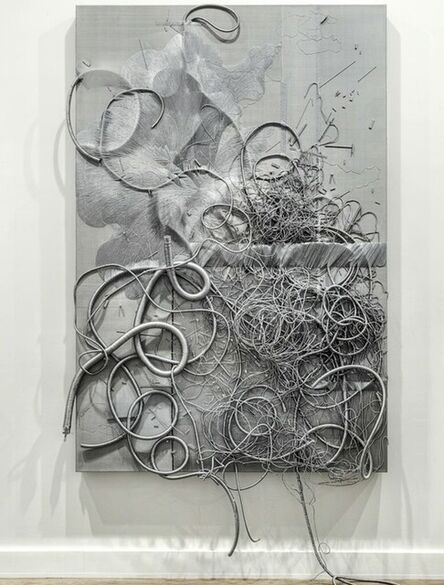 Lin Tianmiao, ‘Black White Gray-Gray’, 2013