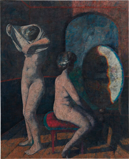 Armando Morales, ‘Dos mujeres frente al espejo’, 1982