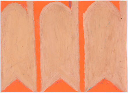 Evelyn Reyes, ‘Carrots, Peach (Mixed on Orange)’, 2004-2009