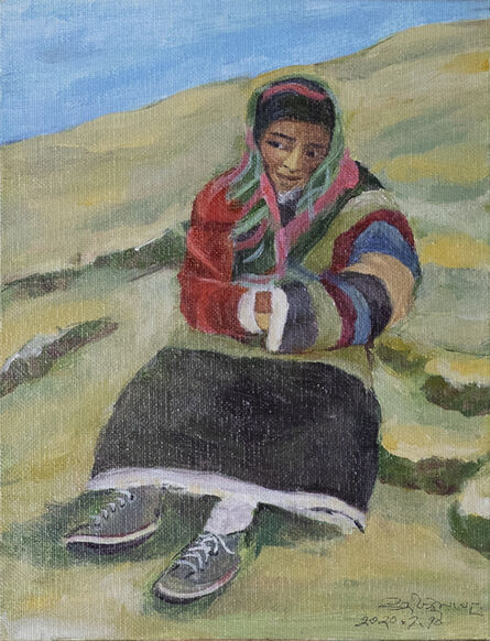 Tsering Drolma 次仁卓玛, ‘Portrait 10《肖像 10》’, 2020