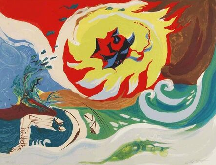 André Masson, ‘WAVE OF THE FUTURE’, 1976