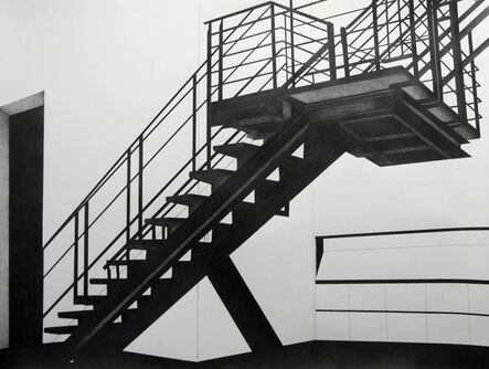 Brian Hubble, ‘The Staircase at Metro Pictures during the Robert Longo Exhibition II’, 2013