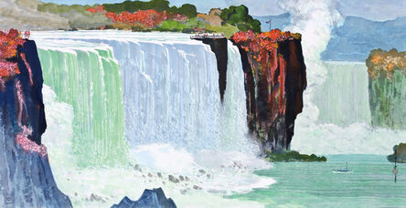 Ma Paisui 馬白水, ‘Niagara Falls’, 1980