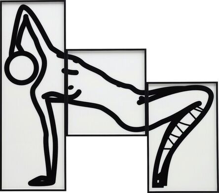 Julian Opie, ‘This is Shahnoza in 3 parts (8)’, 2008