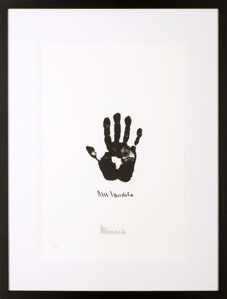 Nelson Mandela, ‘Hand of Africa’, 2002