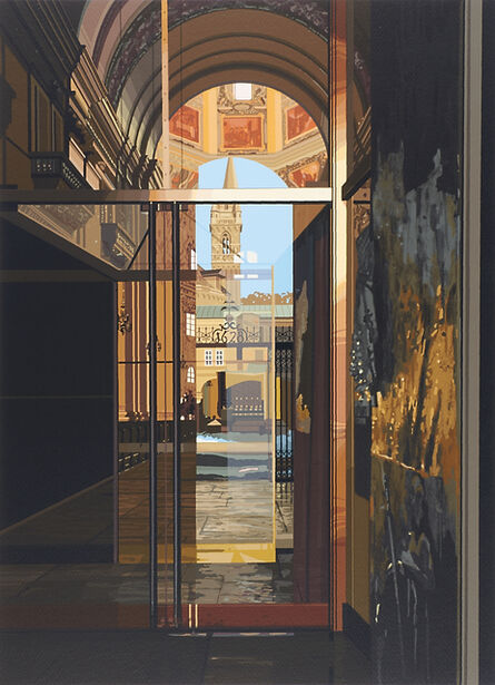 Richard Estes, ‘Salzburg (Salzburg Cathedral)’, 1983