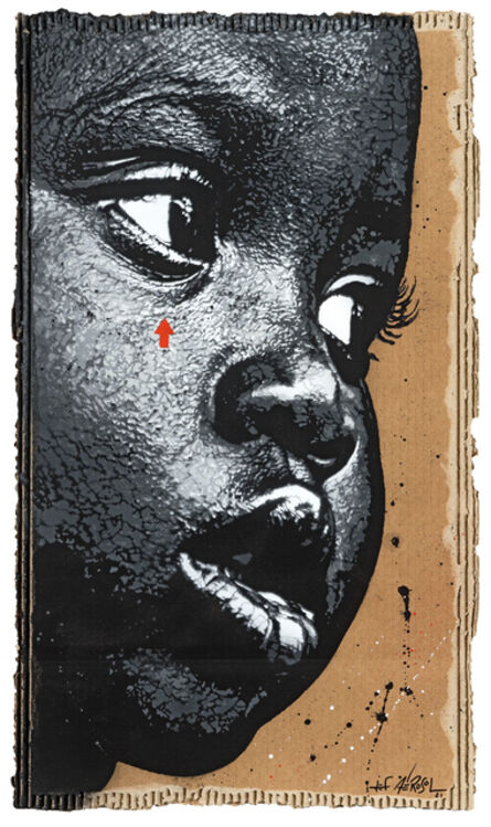 Jef Aérosol, ‘Black kid’, 2021