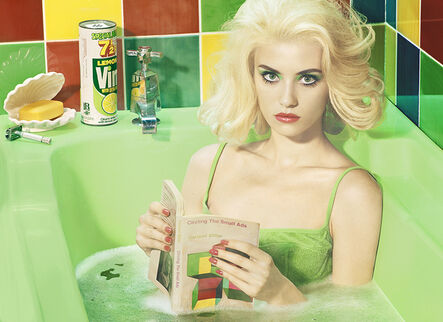 Miles Aldridge, ‘Circling the Small Ads (After Miller)’, 2017
