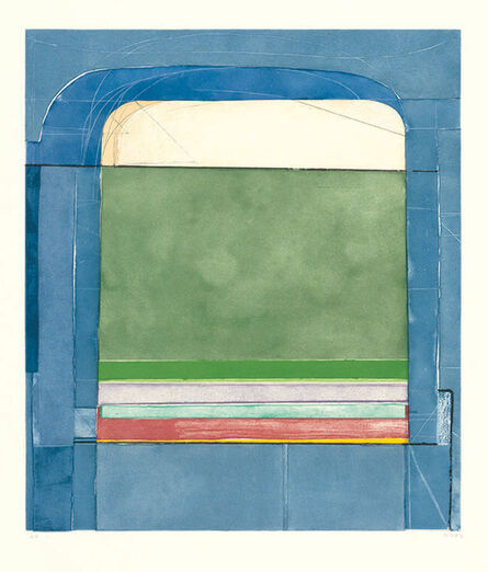 Richard Diebenkorn, ‘Blue Surround’, 1982